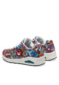 skechers - Skechers Sneakersy Uno - Color Doodle 183500/MLT Kolorowy. Materiał: skóra. Wzór: kolorowy #5