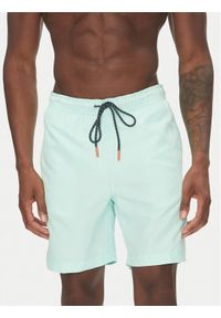 Tom Tailor Szorty kąpielowe 1045069 Zielony Regular Fit. Kolor: zielony. Materiał: syntetyk