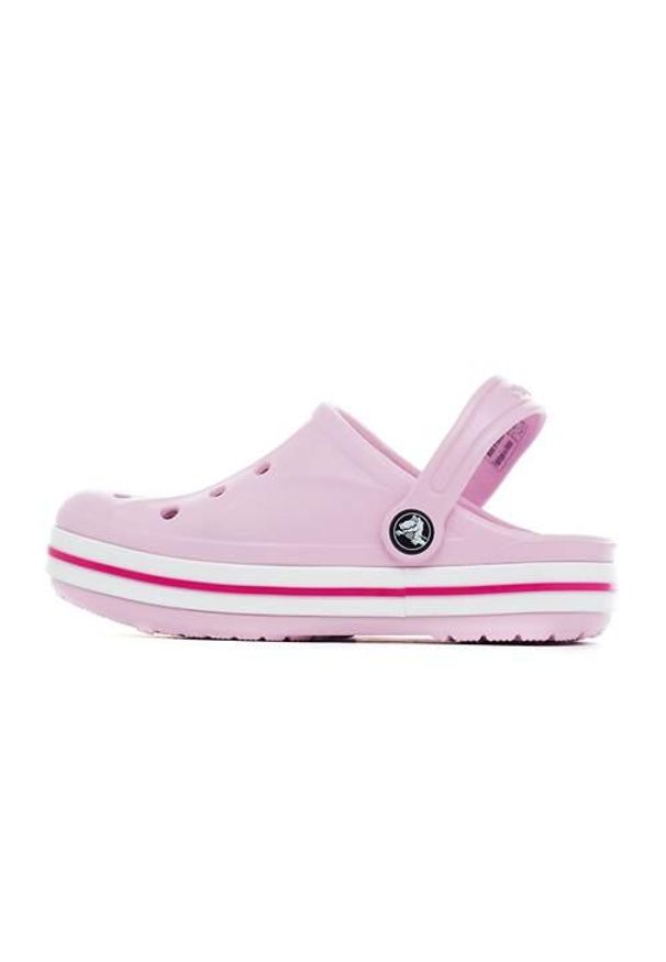 Buty do chodzenia dla dzieci Crocs Bayaband Clog. Kolor: różowy. Materiał: materiał, syntetyk