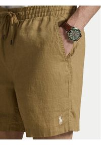 Polo Ralph Lauren Szorty materiałowe 710P08205503 Beżowy Regular Fit. Kolor: beżowy. Materiał: len #2
