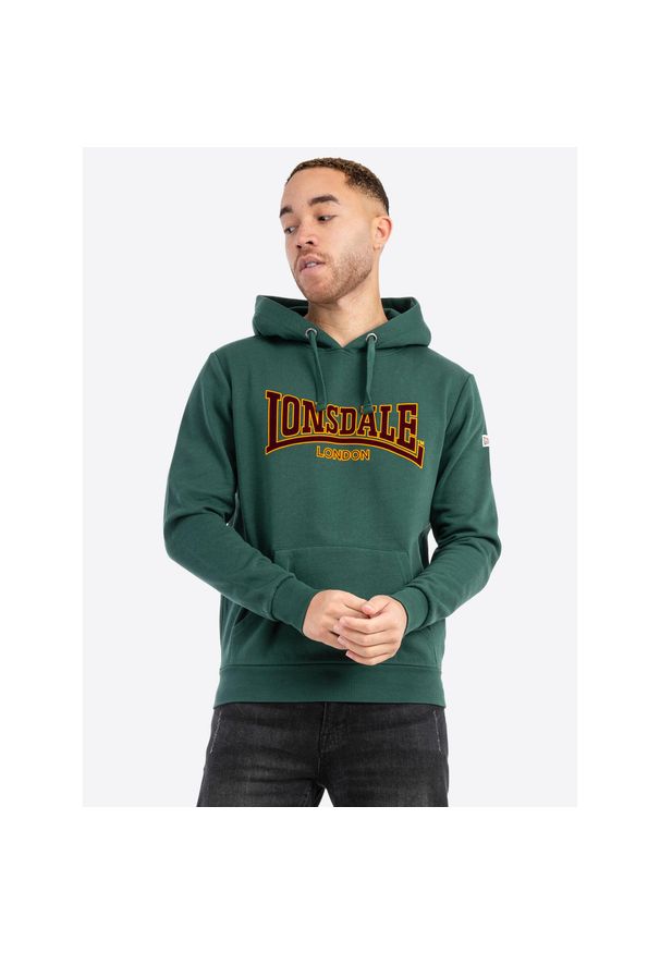 Bluza z kapturem Lonsdale Classic Ll002. Typ kołnierza: kaptur. Kolor: zielony