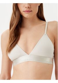 Calvin Klein Underwear Biustonosz braletka 000QF7994E Beżowy. Kolor: beżowy. Materiał: bawełna