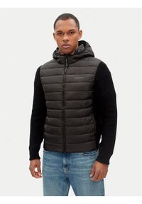 Pepe Jeans Kurtka przejściowa Lambert PM702498 Czarny Regular Fit. Kolor: czarny. Materiał: syntetyk, bawełna