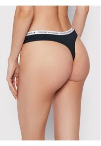 TOMMY HILFIGER - Tommy Hilfiger Komplet 3 par stringów UW0UW02829 Kolorowy. Materiał: bawełna. Wzór: kolorowy #3