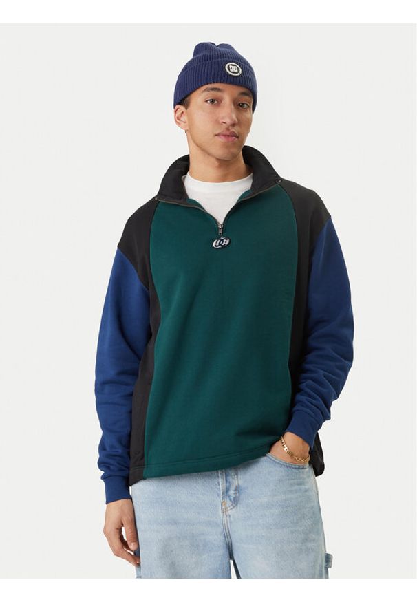 DC Shoes Bluza Maestro EDYFT03555 Zielony Regular Fit. Kolor: zielony. Materiał: bawełna