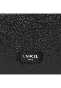 Lancel Plecak Mini Zip Backpack A1209210TU Czarny. Kolor: czarny. Materiał: skóra