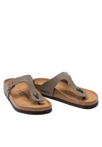 Birkenstock Japonki Gizeh 0043391 Szary. Kolor: szary. Materiał: skóra #2