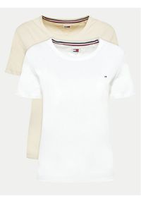 Tommy Jeans Komplet 2 t-shirtów DW0DW11459 Kolorowy Regular Fit. Materiał: bawełna. Wzór: kolorowy