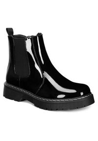 Jenny Fairy Botki WS2910-01 Czarny. Kolor: czarny. Materiał: skóra #3