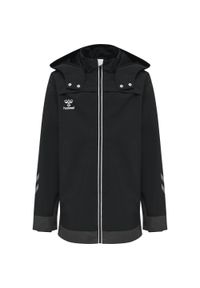 Kurtka piłkarska dla dzieci Hummel hml LEAD all weather. Kolor: czarny. Sport: piłka nożna #1