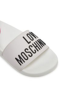 Love Moschino - LOVE MOSCHINO Klapki JA28052G1MI14100 Biały. Kolor: biały #5