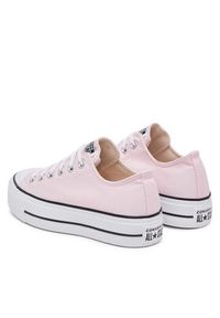 Converse Trampki Chuck Taylor All Star Lift Platform A11875C Różowy. Kolor: różowy. Materiał: materiał. Obcas: na platformie