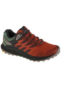 Buty do biegania Merrell Nova 3 M J067601 pomarańczowe. Zapięcie: sznurówki. Kolor: pomarańczowy. Materiał: tkanina, syntetyk