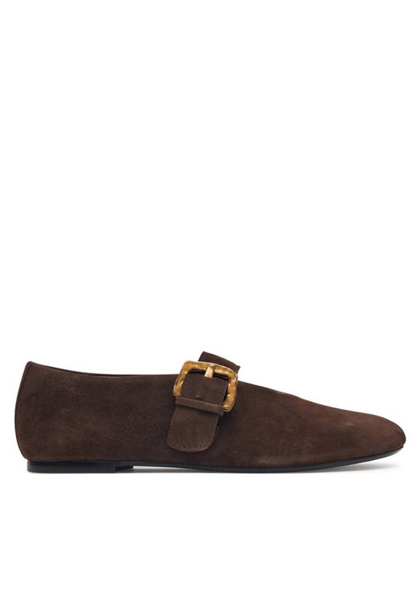 Vagabond Shoemakers Baleriny Aleya 6219-240-29 Brązowy ciemny. Kolor: brązowy. Materiał: skóra, zamsz