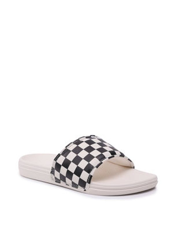 Vans Klapki La Costa Slide-On VN0A5HFER6R Biały. Kolor: biały. Materiał: skóra