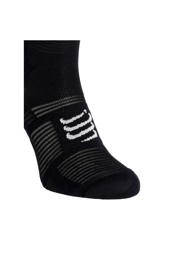 Skarpety biegowe Compressport Pro Racing Socks v4.0 Trail. Kolor: czarny, biały, wielokolorowy