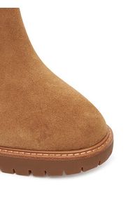 Lauren Ralph Lauren - LAUREN RALPH LAUREN Botki 802942566001 Brązowy. Kolor: brązowy. Materiał: zamsz, skóra #6