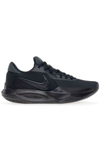 Buty Nike Precision VI DD9535-001 - czarne. Kolor: czarny. Materiał: materiał, guma. Szerokość cholewki: normalna. Wzór: jodełka. Sport: koszykówka