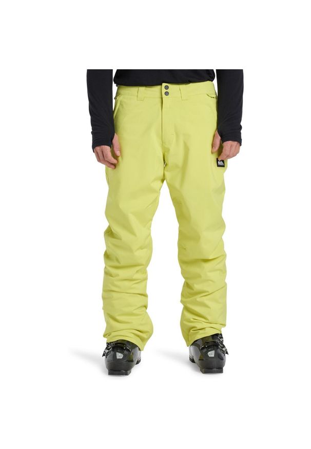 Quiksilver - Spodnie do sportów zimowych techniczne dla Mężczyzn ESTATE. Kolor: żółty. Materiał: poliester, materiał. Sezon: zima. Sport: narciarstwo