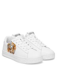 Versace Jeans Couture Sneakersy 80VA3SK3 ZPB73 3 Biały. Kolor: biały. Materiał: skóra #6