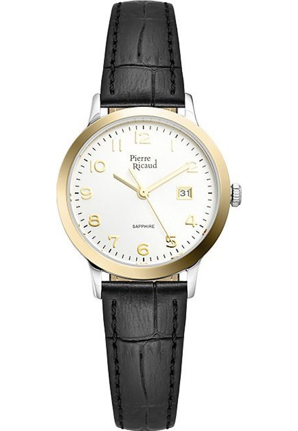 Zegarek Pierre Ricaud Zegarek damski Pierre Ricaud P51022.2223Q czarny. Kolor: czarny