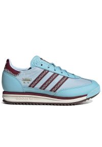 Adidas - Buty młodzieżowe adidas Originals SL RS 72 IH6642 - niebieskie. Zapięcie: pasek. Kolor: niebieski. Materiał: zamsz, nylon, guma. Szerokość cholewki: normalna. Wzór: aplikacja, paski. Sezon: lato #1