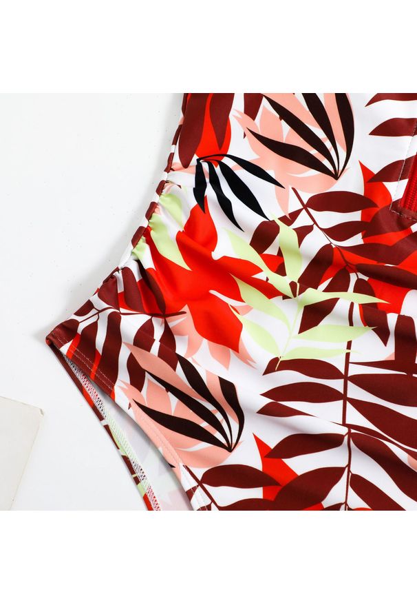 Intica - Strój kąpielowy z rękawkiem i ochroną UV na plażę i basen Sandalia. Kolor: czarny