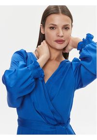 DKNY Sukienka codzienna DD3JJ479 Niebieski Regular Fit. Okazja: na co dzień. Kolor: niebieski. Materiał: syntetyk. Typ sukienki: proste. Styl: casual #5