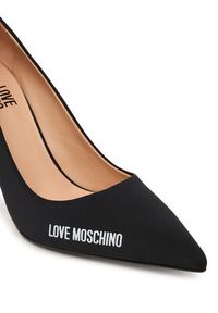 Love Moschino - LOVE MOSCHINO Szpilki JA10299G1PIM0000 Czarny. Kolor: czarny. Materiał: skóra. Obcas: na szpilce #5
