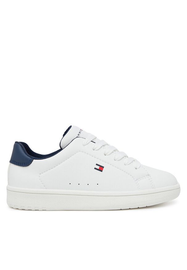 TOMMY HILFIGER - Sneakersy Tommy Hilfiger. Kolor: biały