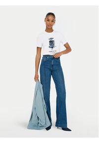 only - ONLY T-Shirt Emma 15329752 Biały Regular Fit. Kolor: biały. Materiał: bawełna #3