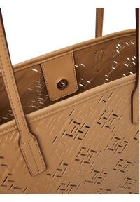TOMMY HILFIGER - Tommy Hilfiger Torebka Th City AW0AW17501 Brązowy. Kolor: brązowy. Materiał: skórzane #3