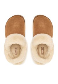 Crocs Klapki Classic Unfurgettable Vegan Suede Clog 212106 Beżowy. Kolor: beżowy. Materiał: skóra, zamsz #2