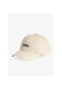 MONS ROYALE - Czapka z daszkiem Mons Royale Original Cap - oatmeal. Kolor: beżowy