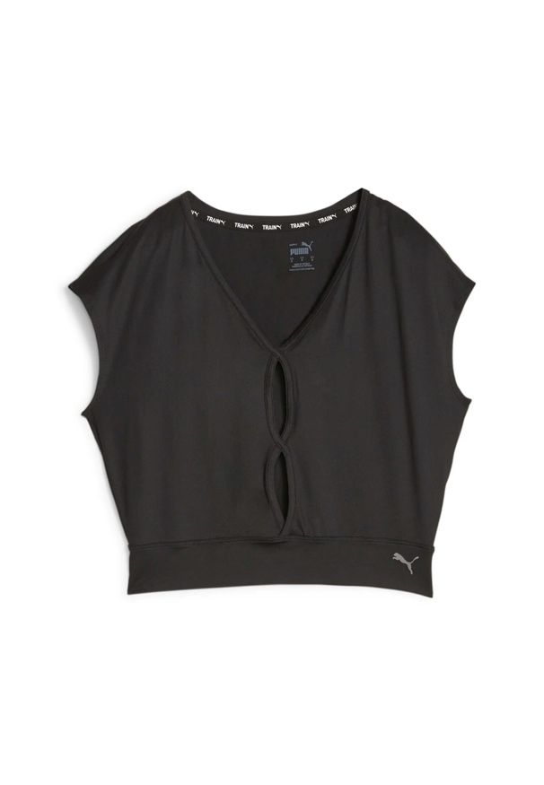 Koszulka damska Puma Studio Yogini LITe. Kolor: czarny. Sport: fitness