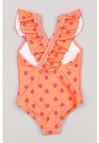 Zippy - zippy jednoczęściowy strój kąpielowy dziecięcy kolor różowy. Kolor: różowy. Materiał: dzianina #5