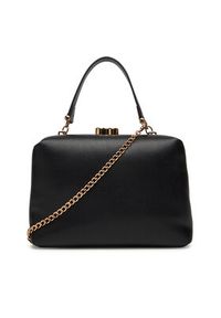 Love Moschino - LOVE MOSCHINO Torebka JC4096PP1NLM0000 Czarny. Kolor: czarny. Materiał: skórzane