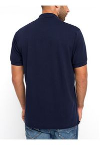Lacoste Polo L1212 Granatowy Classic Fit. Typ kołnierza: polo. Kolor: niebieski. Materiał: bawełna #4