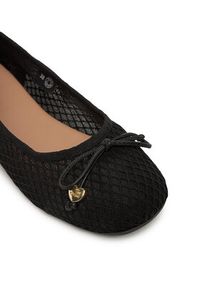 Love Moschino - LOVE MOSCHINO Baleriny JA11051G0MIQ0000 Czarny. Kolor: czarny. Materiał: materiał #5
