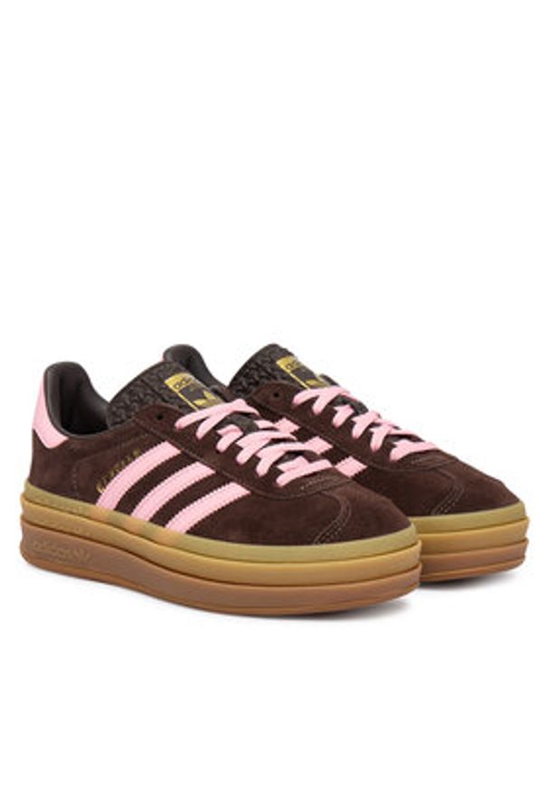 Adidas - adidas Sneakersy Gazelle Bold IH6786 Brązowy. Kolor: brązowy. Materiał: skóra, zamsz. Model: Adidas Gazelle