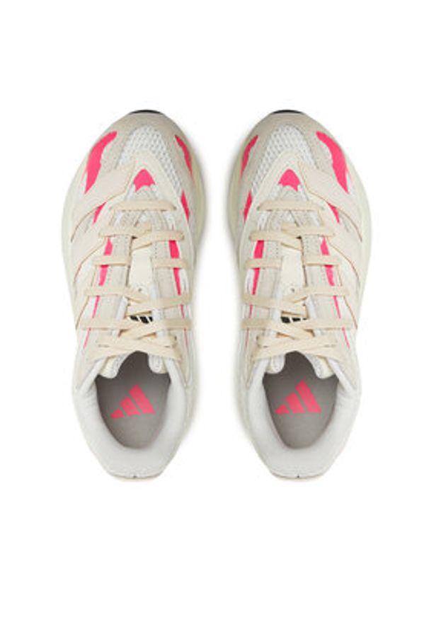 Adidas - adidas Sneakersy Lightblaze JQ4760 Beżowy. Kolor: beżowy. Materiał: materiał