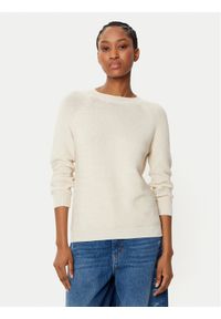 Weekend Max Mara Sweter Linz 2515361161 Écru Relaxed Fit. Materiał: bawełna #1