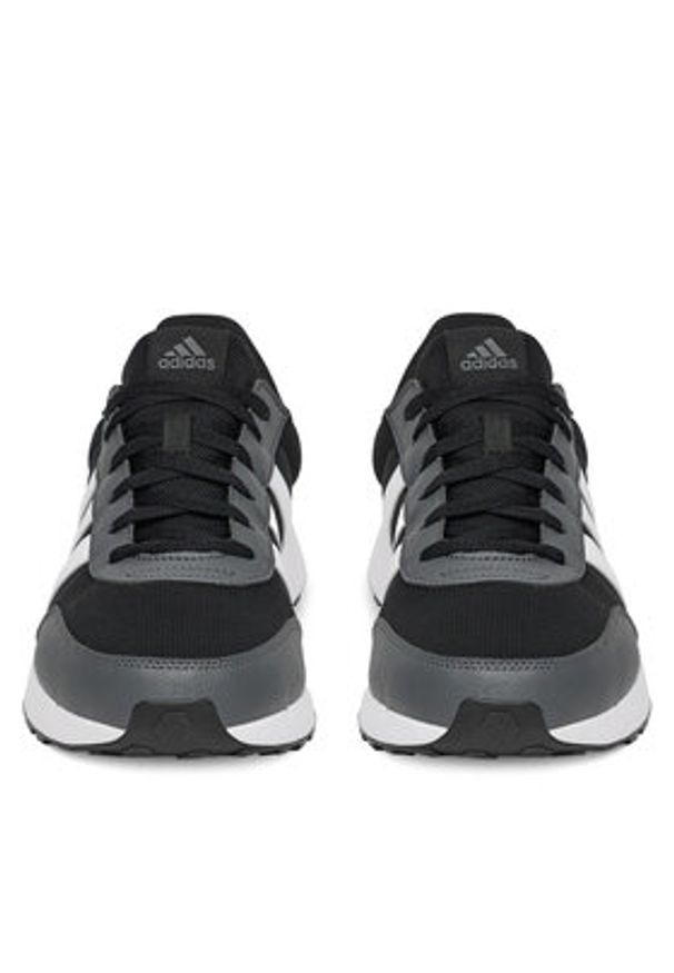 Adidas - adidas Sneakersy RUN50S IF1553 Czarny. Kolor: czarny. Materiał: materiał. Sport: bieganie