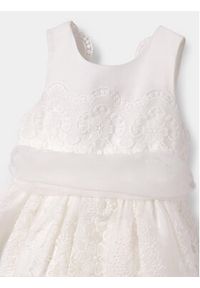 Abel & Lula Sukienka elegancka 5038 Biały Regular Fit. Kolor: biały. Materiał: syntetyk. Styl: elegancki #7