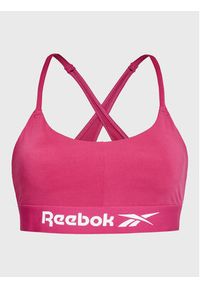 Reebok Biustonosz top Workout Ready Basic HI6889 Różowy. Kolor: różowy. Materiał: syntetyk #3