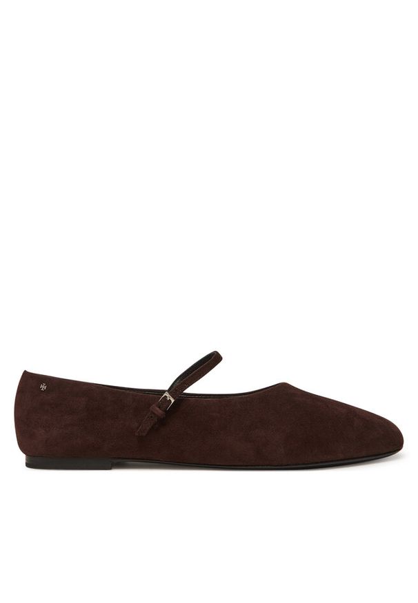 Baleriny Tory Burch. Kolor: brązowy