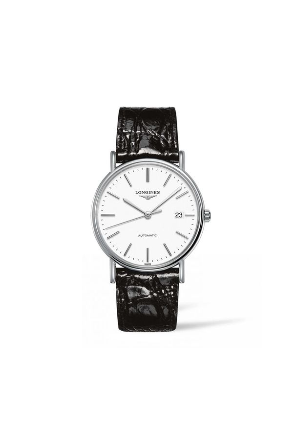 LONGINES Présence L4.921.4.12.2. Materiał: skóra. Styl: klasyczny, casual