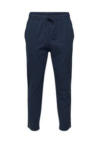 Only & Sons Spodnie materiałowe 22024966 Granatowy Tapered Fit. Kolor: niebieski. Materiał: bawełna #9