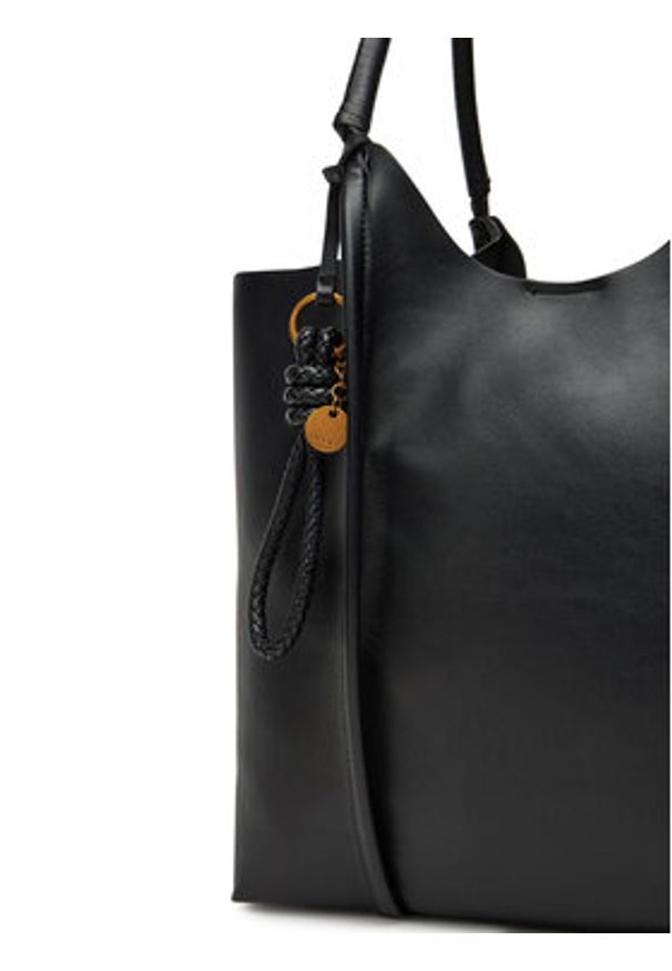 Aldo Torebka Kylana 13933670 Czarny. Kolor: czarny. Materiał: skórzane