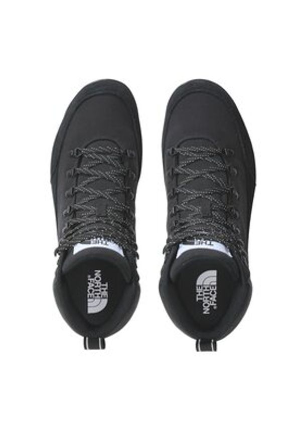 The North Face Trekkingi M Back-To-Berkeley Iv Textile WpNF0A8177KY41 Czarny. Kolor: czarny. Materiał: zamsz, skóra. Sport: turystyka piesza